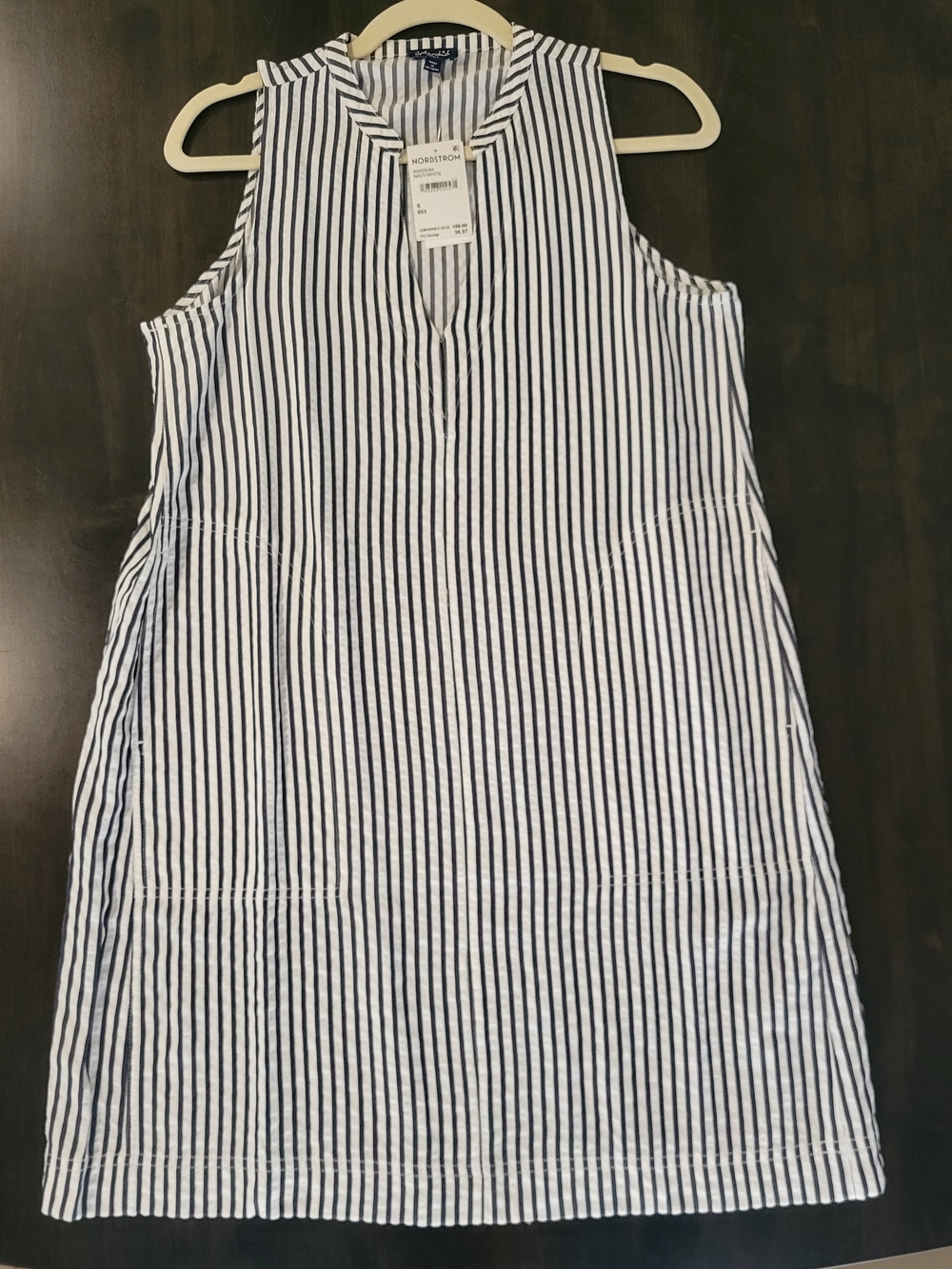Splendid Stripe Sleeveless Minidress Size Small NWT
